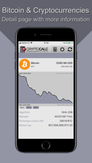 Screenshot #2 pour Bitcoin & Crypto Calculator