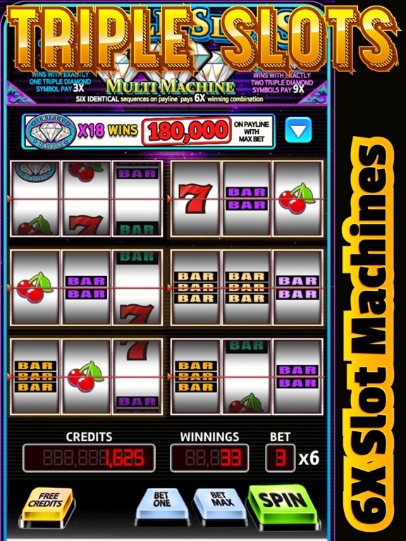 Triple Slots 6X Machines Multi screenshot 2