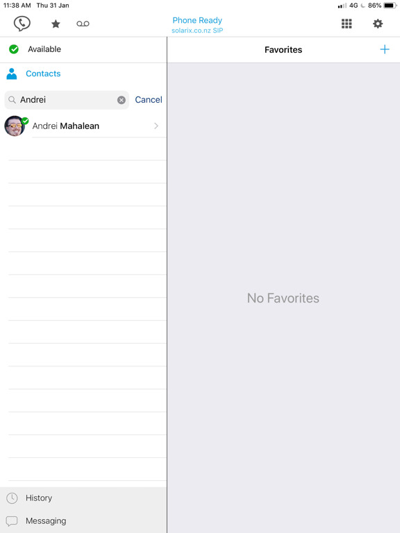 Screenshot #4 pour CTX Softphone