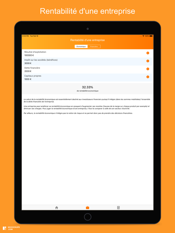 Screenshot #5 pour Rentabilité