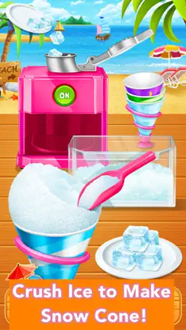 Game screenshot DIY Unicorn Snow Cone 2020 apk