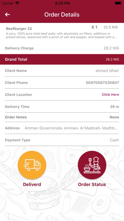 FoodMaster المطاعم screenshot-3