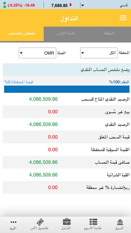 United Securities Oman (GTN) screenshot-6