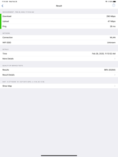 RAK NetTest screenshot 12
