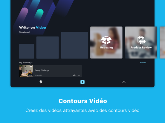 Screenshot #4 pour Write-on Video－Vidéo éditeur