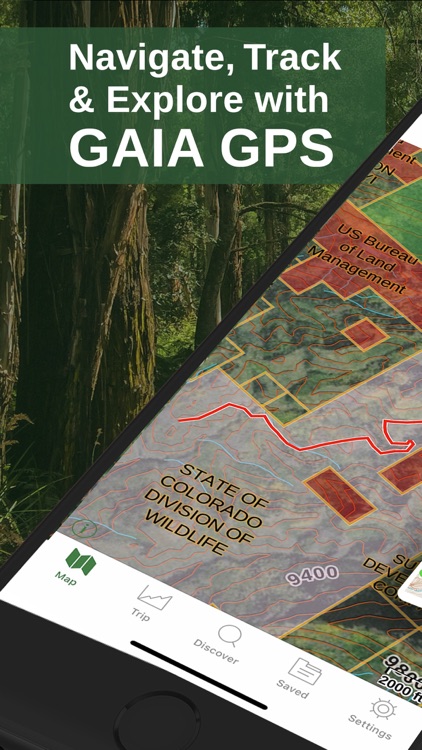 Gaia GPS Hiking, Hunting Maps screenshot-0