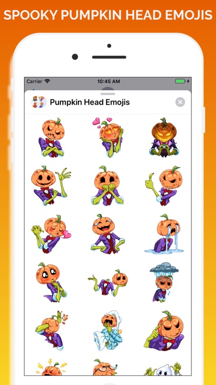 Pumpkin Head Emojis