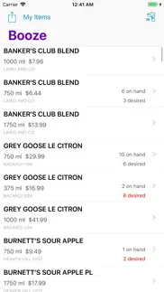 michigan liquor inventory iphone screenshot 1