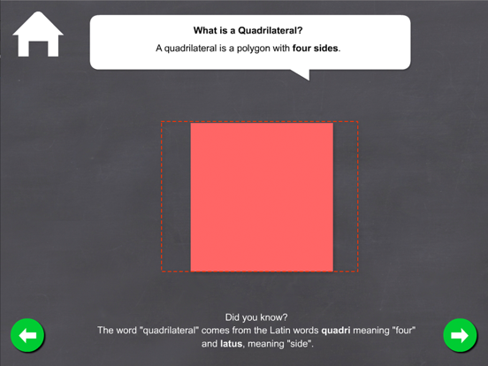Screenshot #5 pour Quadrilaterals - Math Games