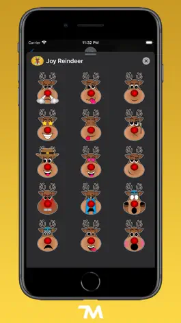 Game screenshot Joy Reindeer Stickers hack