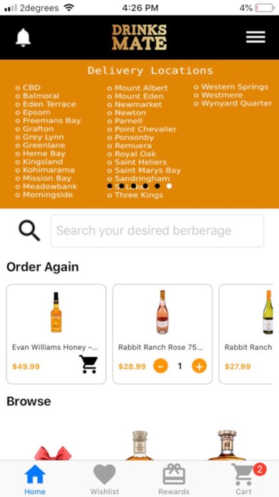 DrinksMate Screenshot