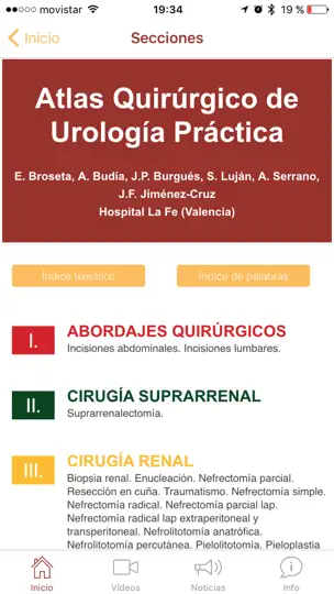 Captura de pantalla de Atlas Quirúrgico De Urología en iPhone 2