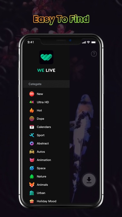 WeLive Wallpaper for iPhone Screenshot