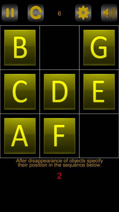 Remember the sequence of digits, letters and colors! (ad-free) screenshot 2