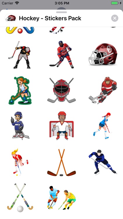 Hockey - Stickers Pack