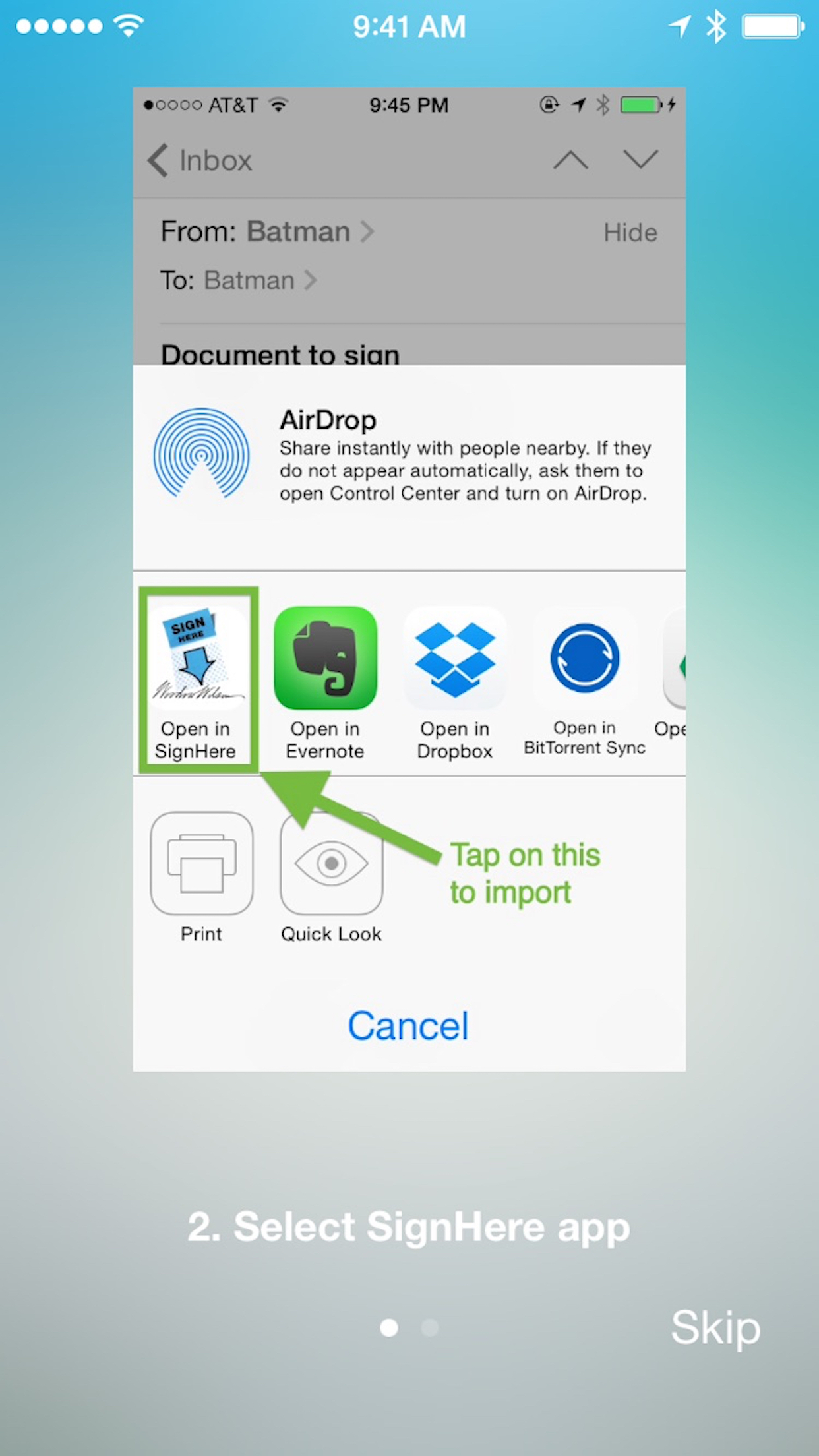 Sign-Here: Sign PDFs on your iOS device screenshot 5