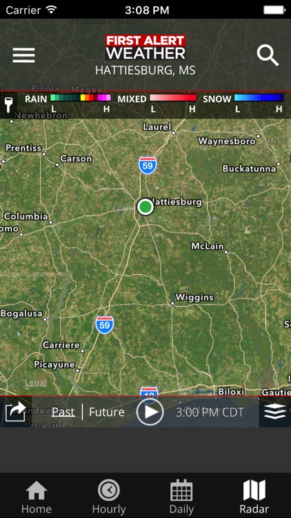 WDAM 7 First Alert Weather screenshot-4