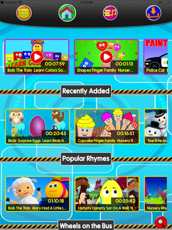 Screenshot #5 pour Nursery Rhymes World for Kids