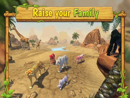 Screenshot #5 pour Cheetah Family Sim : Wild Cat