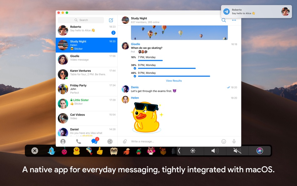 Telegram - 10.12.2 - (macOS)