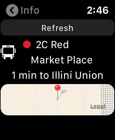 UIUC Bus for Watch screenshot 5