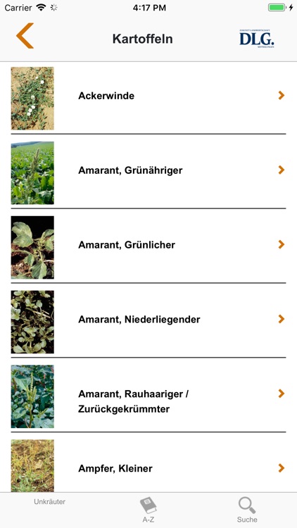 DLG Unkräuter und Ungräser