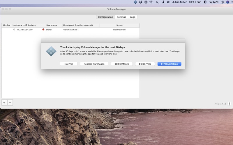 Volume Manager screenshot 4