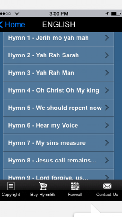 CCC HymnBook screenshot 3