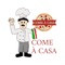 Où que vous soyez, avec l'application Come A Casa, vous pouvez commander sans souci parmi la vaste gamme de pizzas, pâtes, 