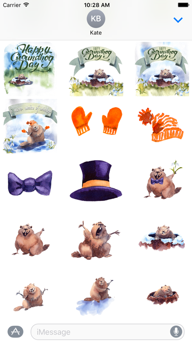 Groundhog Day - Stickers Screenshot