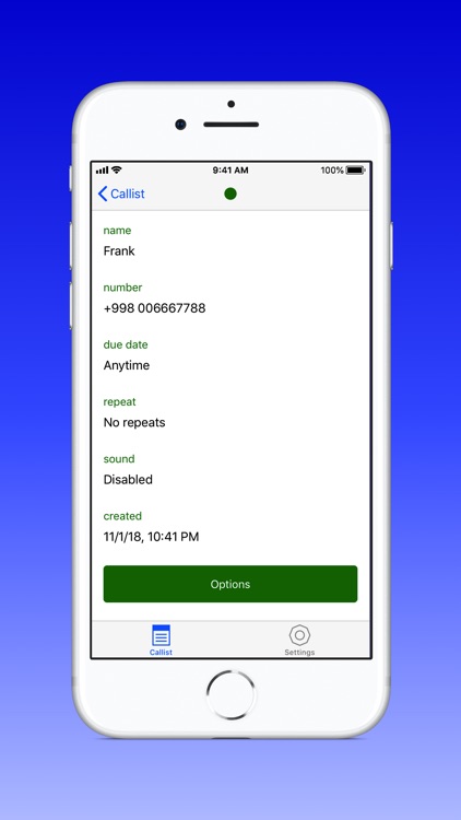 Daily call planner - Callist screenshot-3