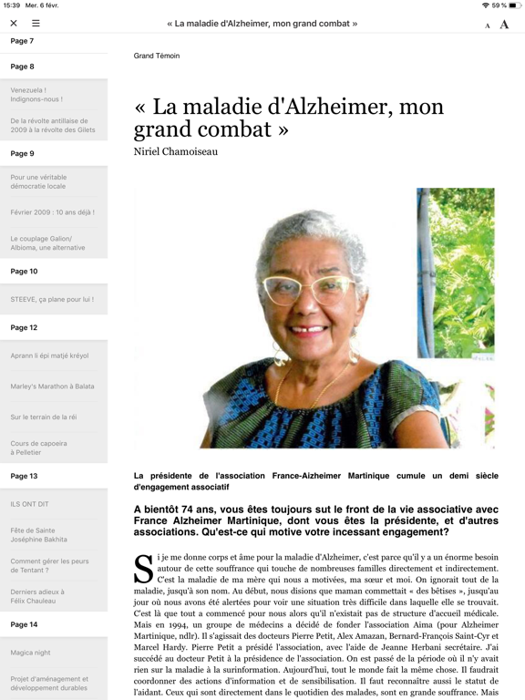 FA Mqe Journal iPad screenshot 4 - News app