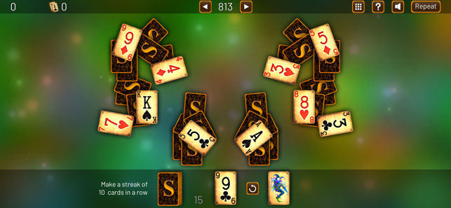 3000 TriPeaks Solitaire Games(圖6)-速報App