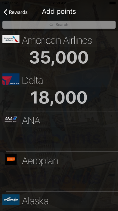 Screenshot #2 pour TravelerPoints