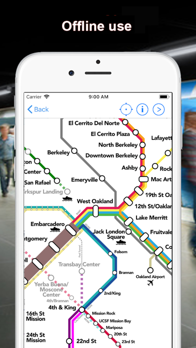 US Metro - Washington, NYC, LA Screenshot