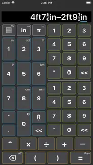 decimal & fraction calculator iphone screenshot 1