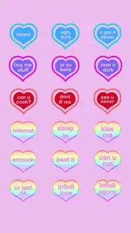 Tough Love Stickers iphone bilder 2