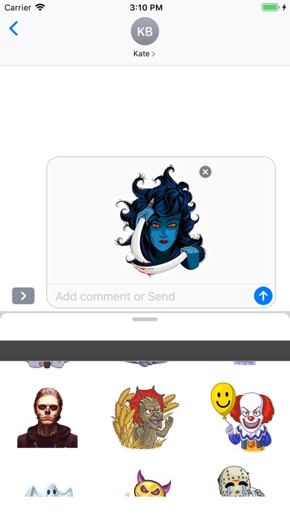 Horror Stickers screenshot-3