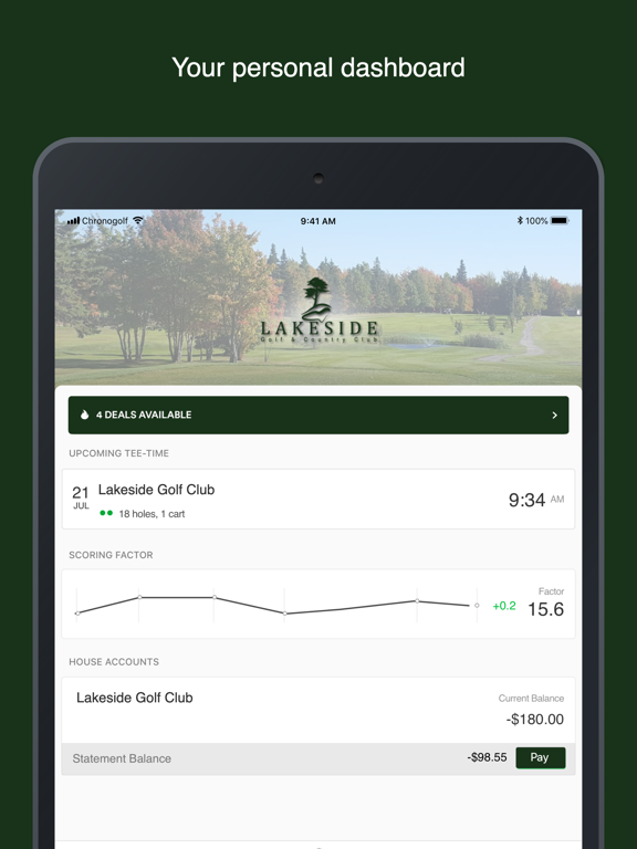 Screenshot #4 pour Lakeside Golf & Country Club