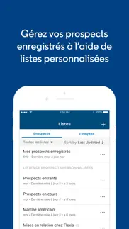 linkedin sales navigator iPhone Captures Décran 3
