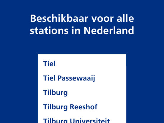 NS Perronwijzer iPad app afbeelding 5