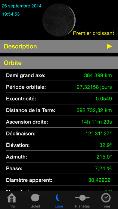 Screenshot #3 pour Astro Informations