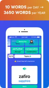 Monica: Learn English screenshot #3 for iPhone