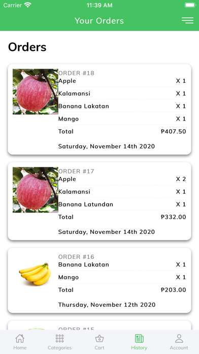 GoFreshBuy Screenshot