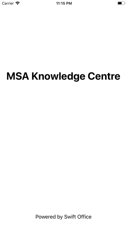 7 MSA Knowledge Centre