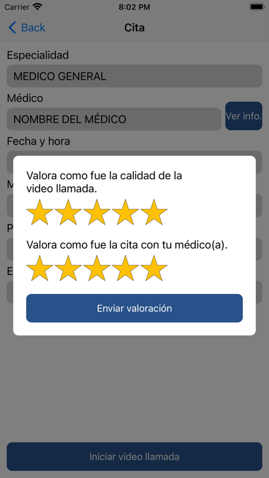 MediCall - Red Salud Screenshot
