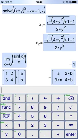 Game screenshot SymCalc - Symbolic Calculator apk