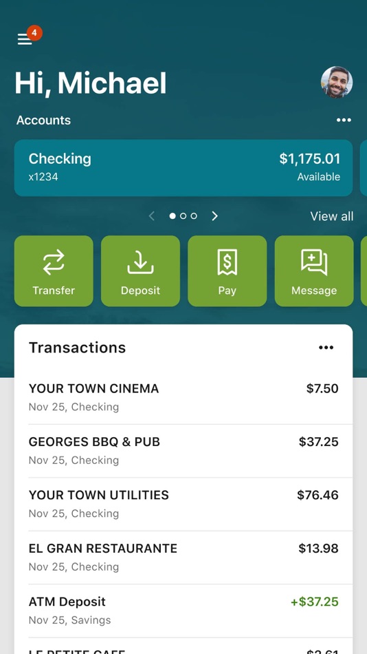 #4. Compass Community CU Mobile (iOS) โดย: Compass Community Credit Union