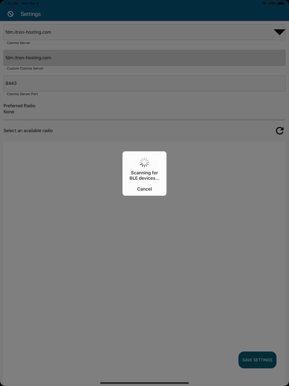 iPad screenshot