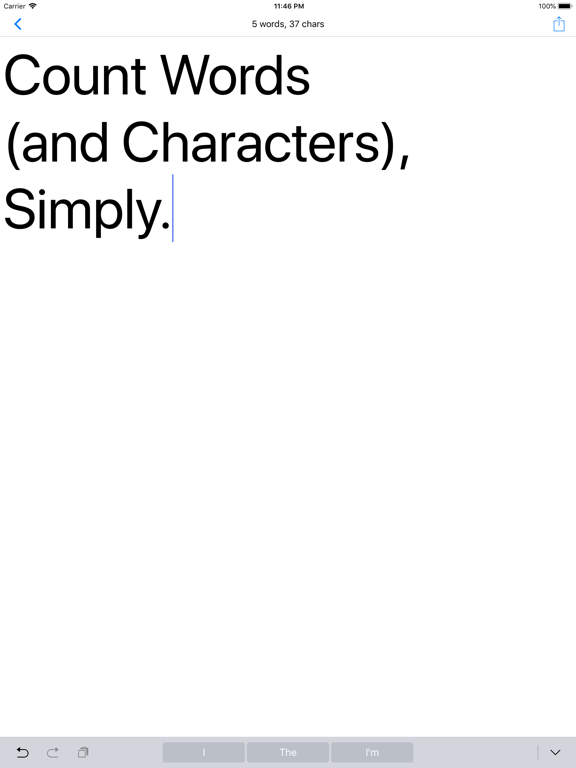 Screenshot #4 pour Word Count Notes